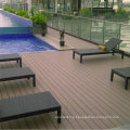 Solid Grooved Durable Waterproof Anti-Slip Fire-Retardant Termite-Free WPC Decking Staire Board